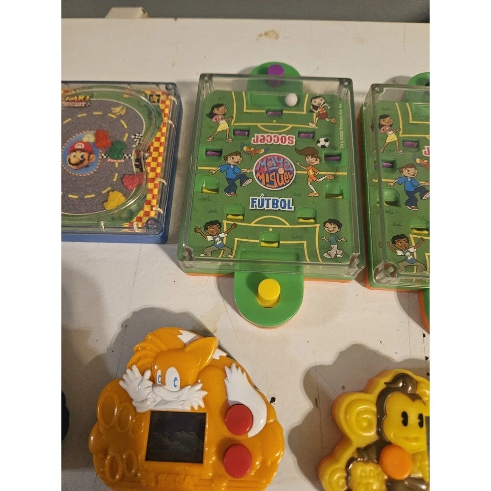 Nintendo Sega Vintage Burger King McDonald's Hand Held Games Lot of 11